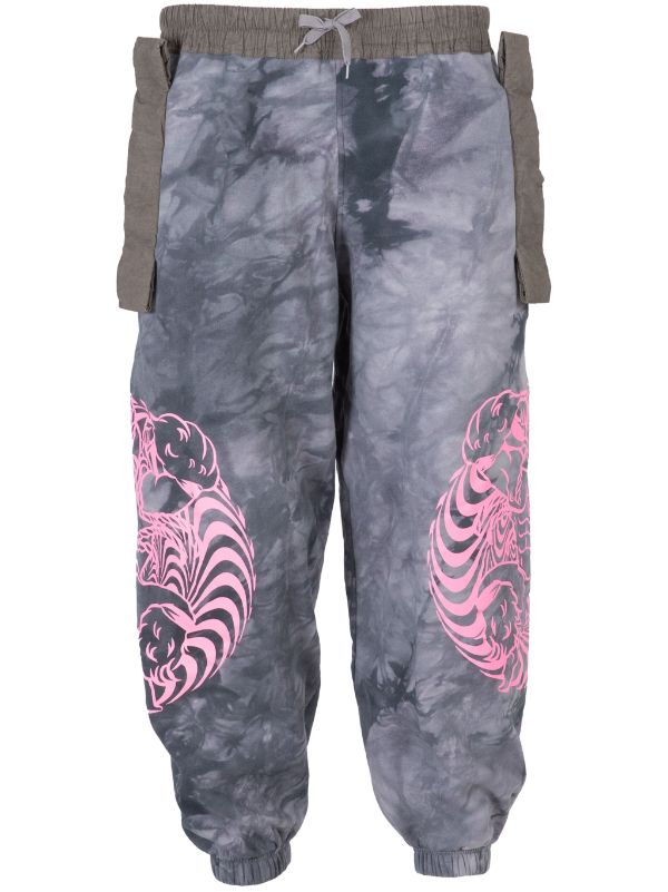 Bernhard Willhelm tie-dye Pattern Track Pants - Farfetch