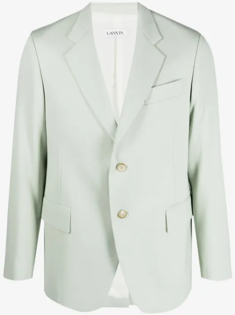 Lanvin single-breasted wool blazer