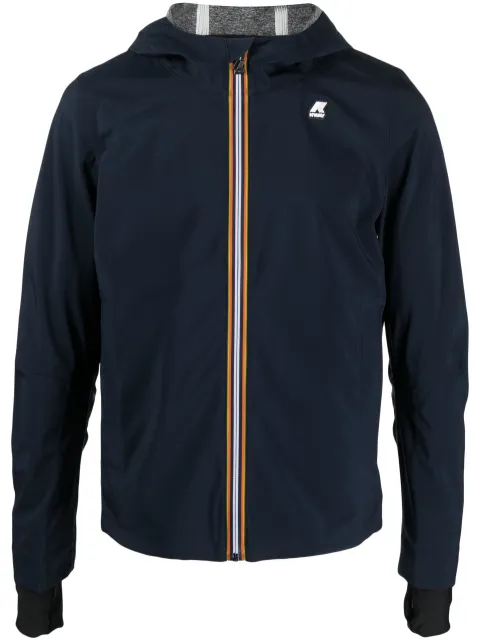 K-Way R&D Jaqueta com patch de logo