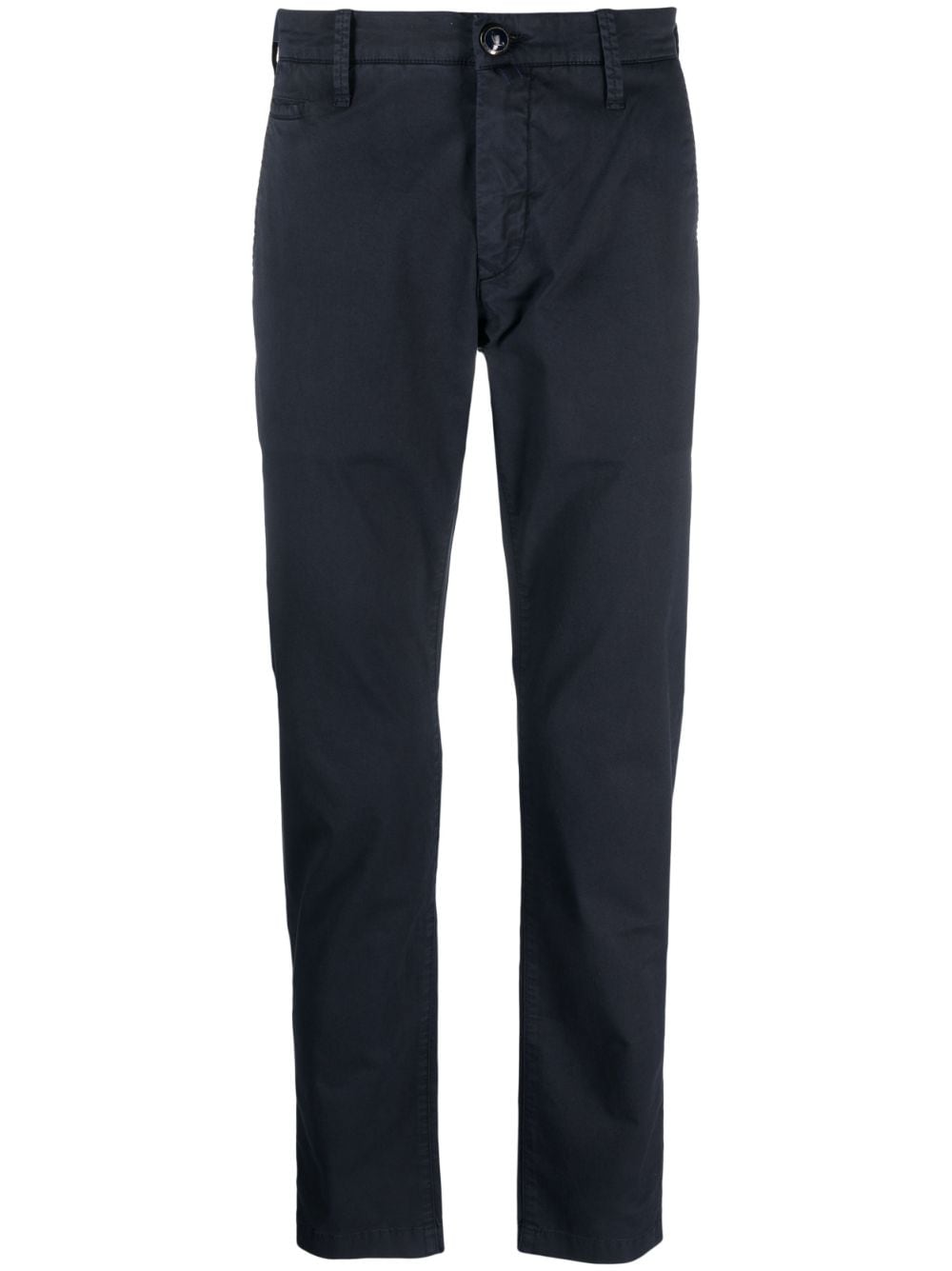 Shop Jacob Cohen Bobby Slim-fit Chinos In Blau