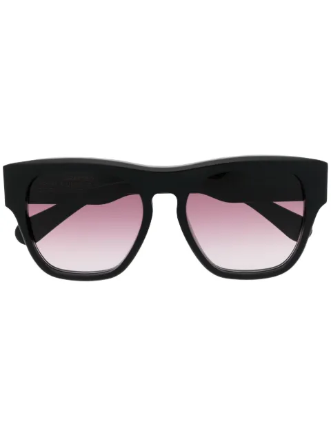 Chloé Eyewear نظارة شمس بإطار مربع لامع 