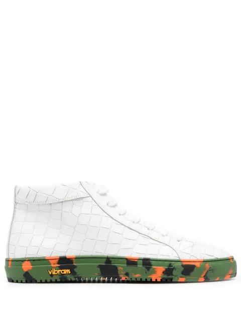 Hide&Jack crocodile effect sneakers