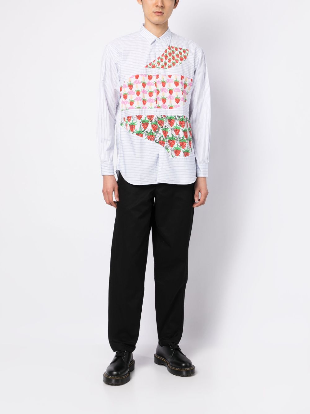 Comme Des Garçons Shirt Straight broek - Zwart