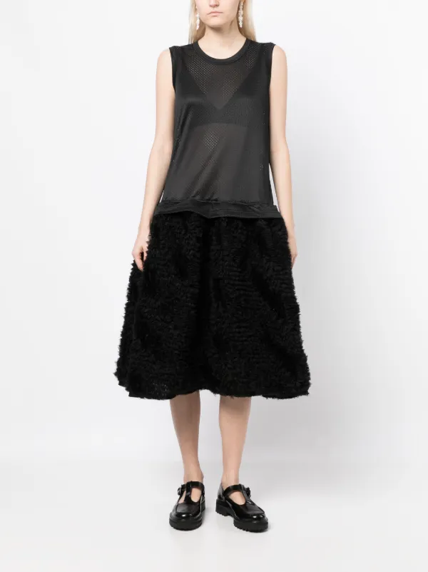 Comme Des Garçons Girl ノースリーブ ドレス | ブラック | FARFETCH JP