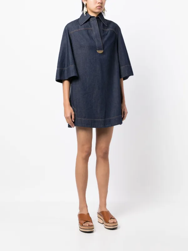 Jean tunic cheap dress