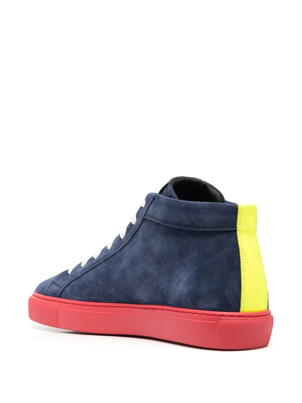  Hide&jack Oil High-top Sneakers - Blue 