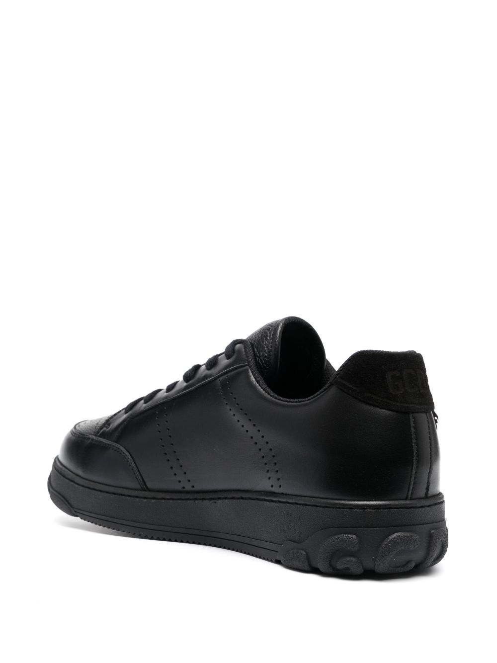 Shop Gcds Essential Nami Low-top Sneakers In Black