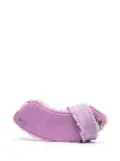 GCDS medium Comma denim shoulder bag - Pink