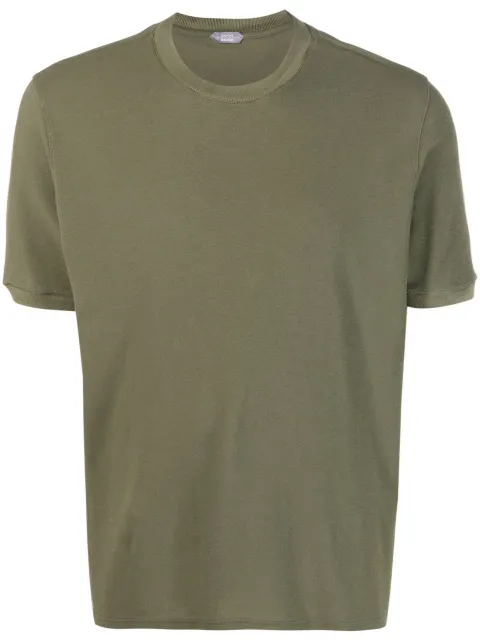 Zanone plain cotton T-shirt