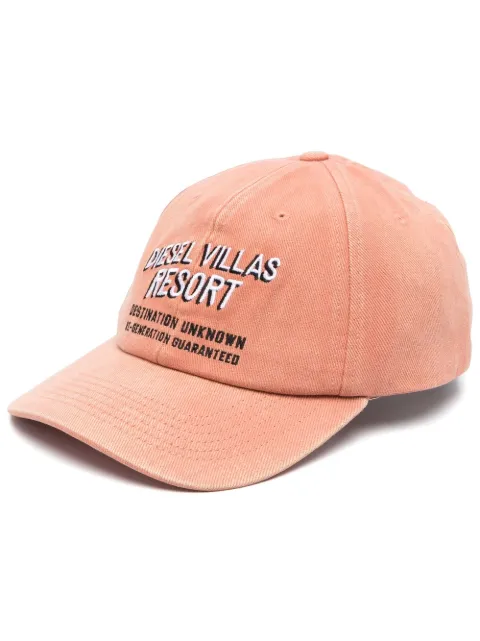 embroidered-logo detail baseball cap