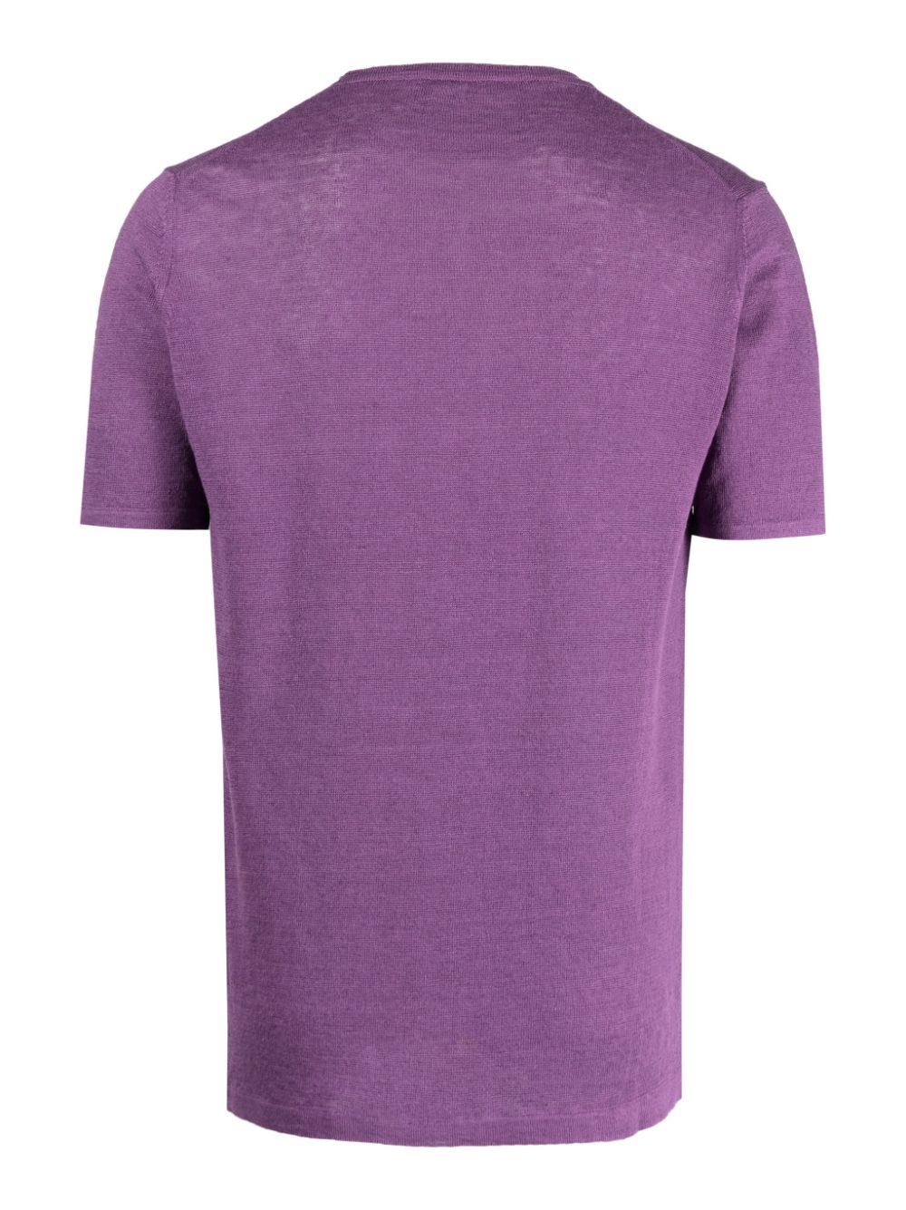 Shop Roberto Collina Basic Short-sleeved T-shirt In Purple