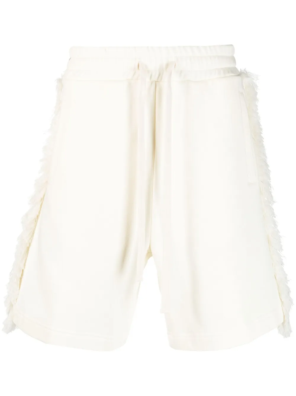 RITOS frayed cotton shorts | Neutrals | Image 1