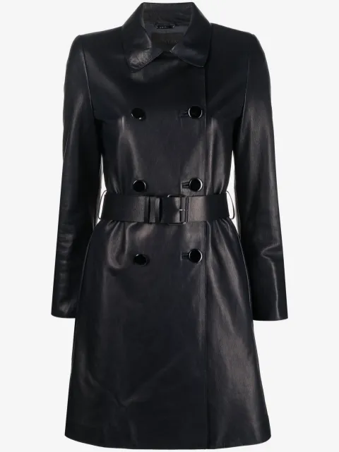 Giorgio Armani x 10 Corso Como leather trench coat