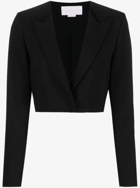 Genny blazer corto con solapas de pico