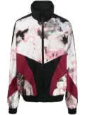 Balmain pastel print panelled jacket - Black