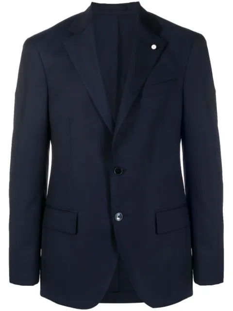 LUIGI BIANCHI MANTOVA single-breasted wool blazer