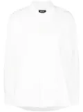 A.P.C. Boyfriend logo-embroidered shirt - White