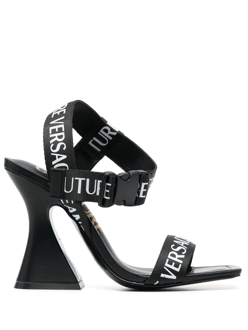 Versace Jeans Couture 110mm logoprint Sandals Farfetch