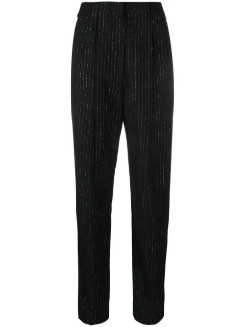 Alessandra Rich pinstripe wool trousers