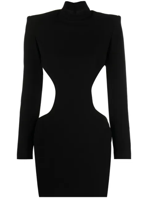 Mônot robe courte à col roulé