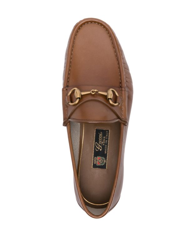 Gucci store horsebit loafers