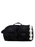 Simone Rocha Classic Bow bow-detail messenger bag - Black