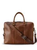 Shinola Navigator GM computer briefcase - Brown