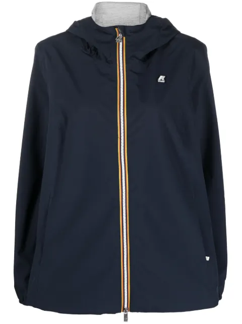 K-Way R&D Marguerite hooded windbreaker jacket