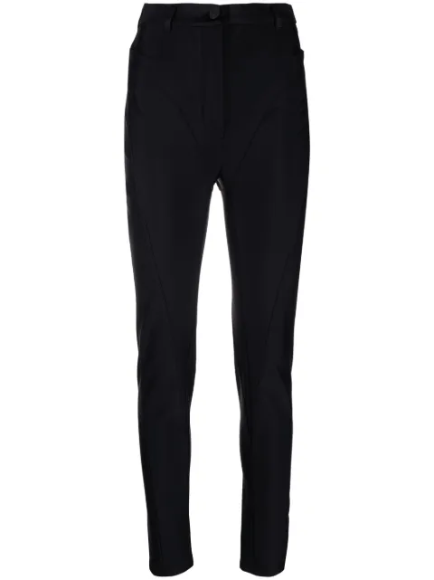 Mugler high-waisted skinny trousers
