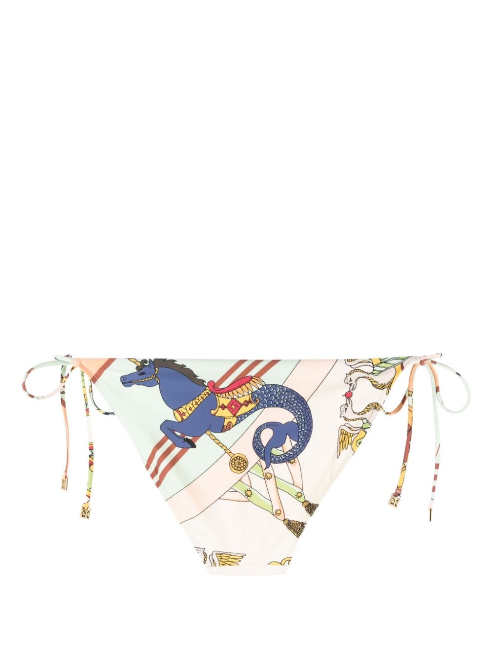 Tory Burch Bikinislip met print - Groen