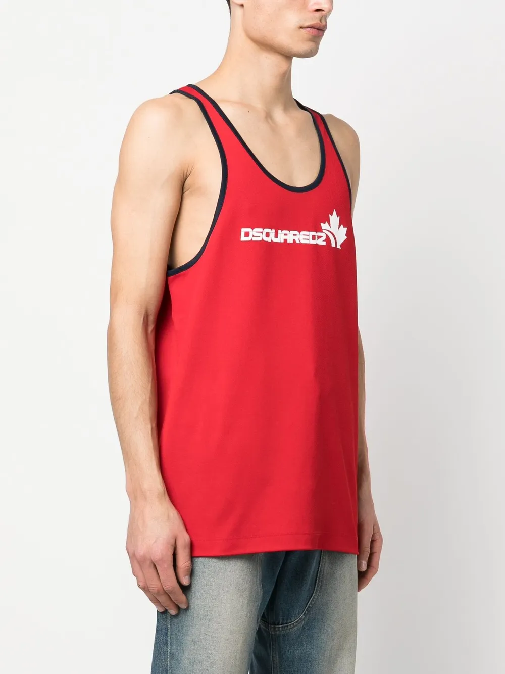 Dsquared2 logo-print Tank Top - Farfetch