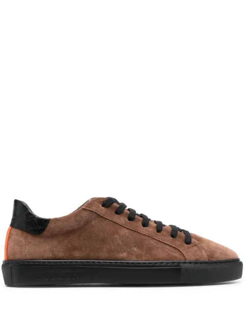 Hide&Jack low-top suede sneakers