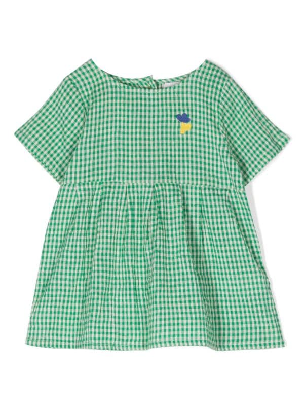 Bobo Choses チェック ワンピース - Farfetch