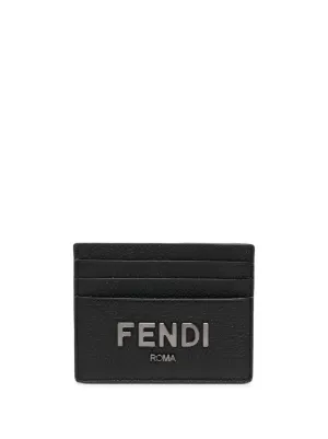 FENDI モノグラム カードケース | ブラック | FARFETCH JP
