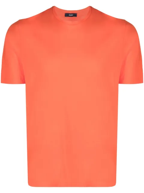 Herno plain cotton T-shirt