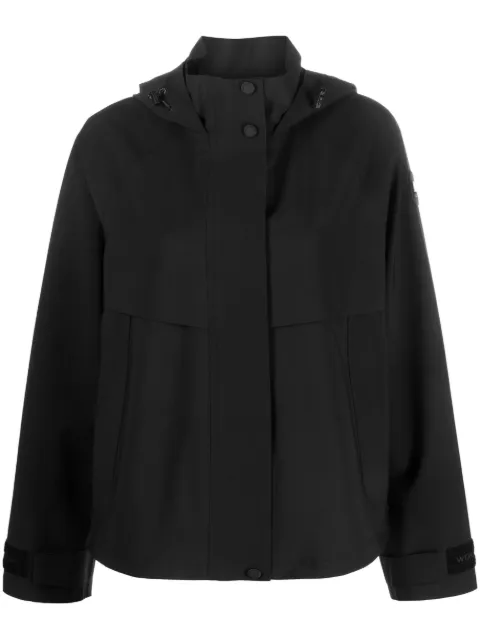 Woolrich Kapuzenjacke mit Logo-Patch