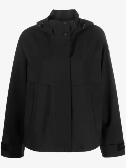 Woolrich logo-patch hooded jacket