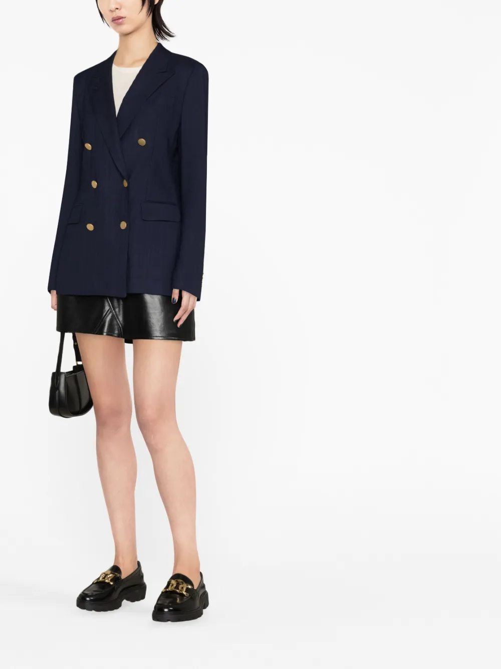 Tagliatore Blazer met dubbele rij knopen - Blauw