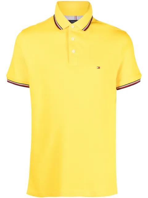 Tommy Hilfiger playera tipo polo con logo bordado