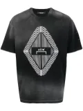 A-COLD-WALL* Gradient logo-print T-shirt - Black