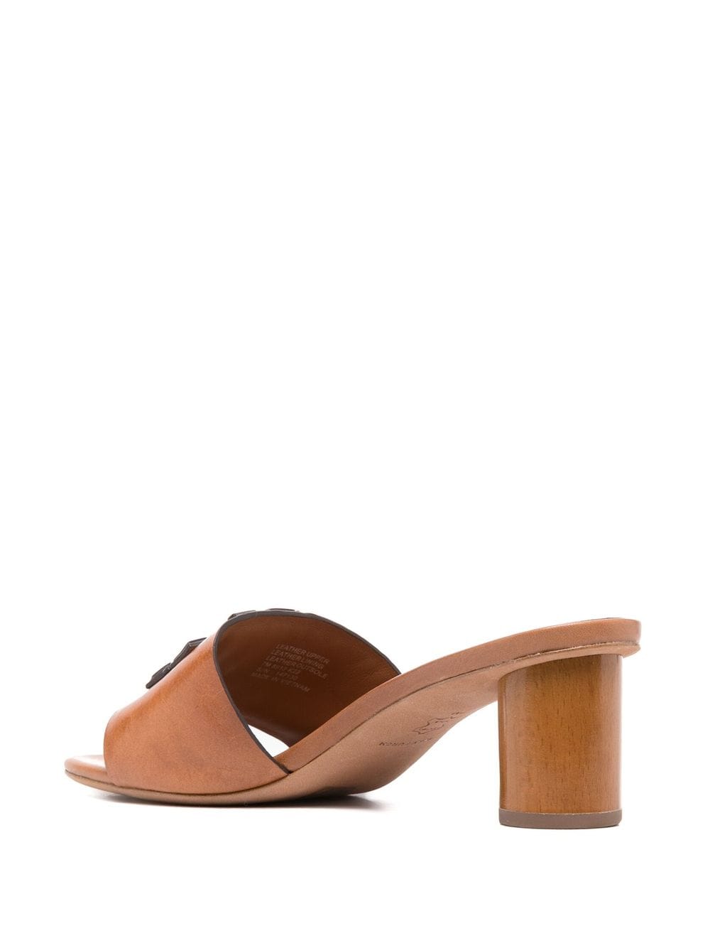 Shop Tory Burch Ines 55mm Leather Mules In Brown