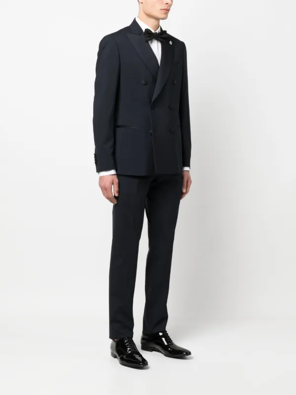 Lardini ダブルスーツ | ブルー | FARFETCH JP