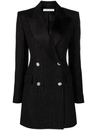 Pinstripe blazer dress hot sale