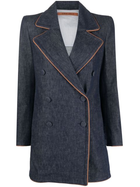 Giorgio Armani - x 10 Corso Como double-breasted denim coat