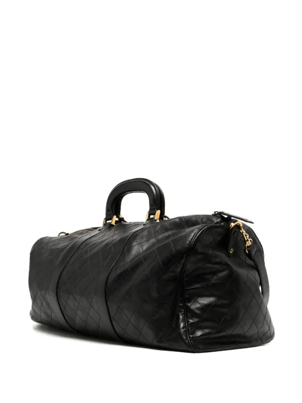 CHANEL Pre-Owned キルティング 2way ボストンバッグ | ブラック