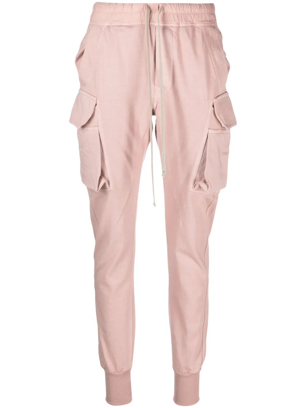 Rick Owens Drkshdw Cotton Cargo Track Pants In Pink ModeSens