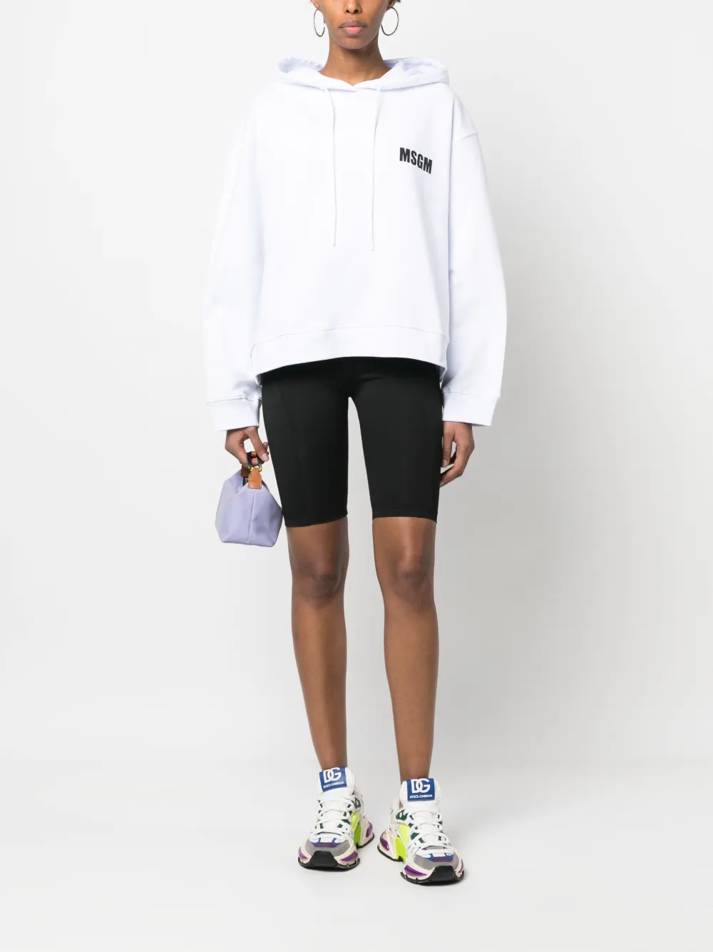 MSGM high-waist stretch shorts | Short & Mini Shorts | Image 2