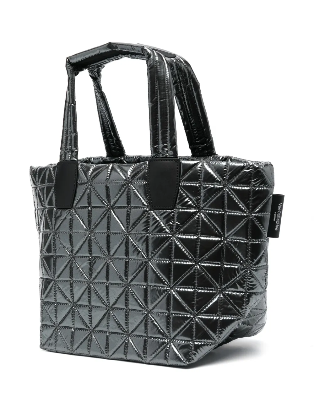 VeeCollective Metallic Quilted Tote Bag Farfetch