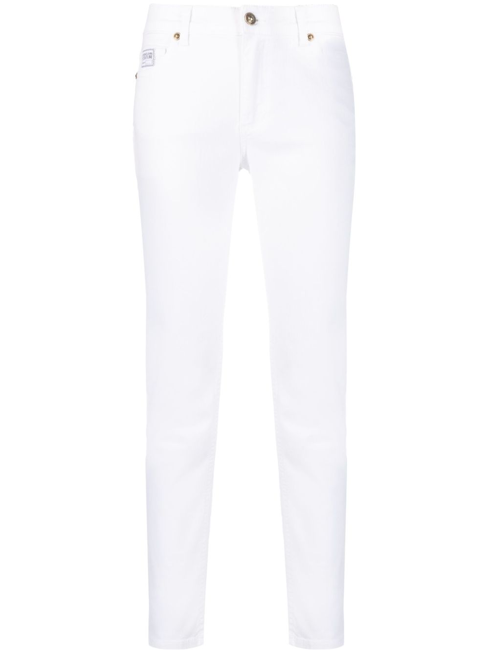 Versace Jeans Couture logo-patch Skinny Jeans - Farfetch