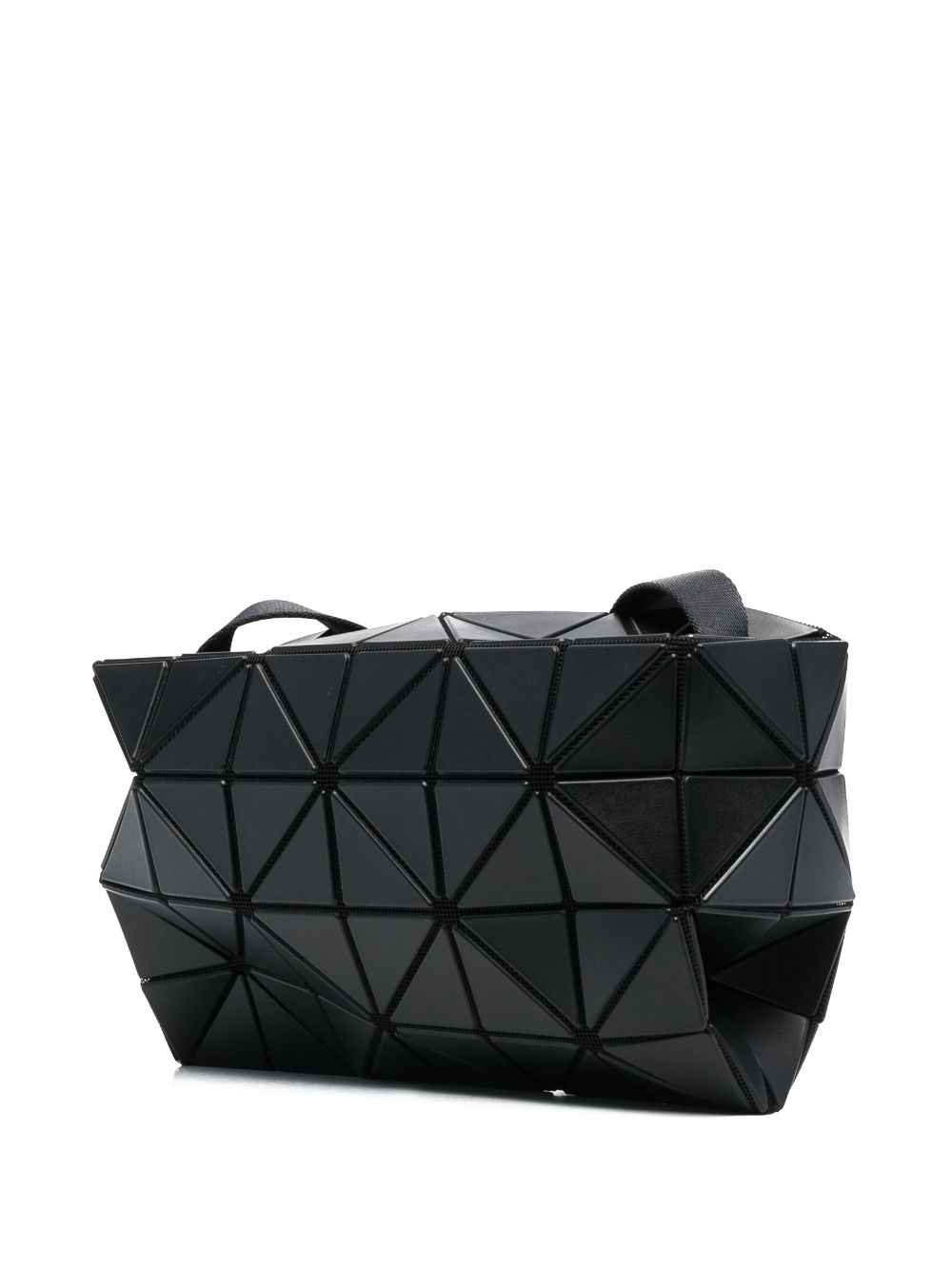 Shop Bao Bao Issey Miyake Carton Matte Shoulder Bag In Black